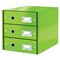 Suport documente birou 3 sertare, LEITZ Click&Store, ALEGE CULOAREA: Verde - 2Papet