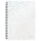Caiet A4 cu spirala, dictando, coperta plastic PP, 80 file, 80g/mp, LEITZ WOW, ALEGE CULOAREA: Alb - 2Papet