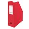 Suport vertical pliabil A4 carton invelit in PVC, 10 cm, ESSELTE, ALEGE CULOAREA: Rosu - 2Papet