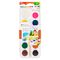 Set acuarele si pensula, 12 culori/set, DELI - Papet