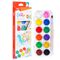 Acuarele 12 culori/set, DELI Economy - Papet