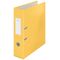 Biblioraft plastifiat 8cm, deschidere 180 grade, LEITZ Cosy, ALEGE CULOAREA: Galben - 3Papet