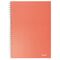 Caiet A5 cu spirala, matematica, coperta carton, 80 file, 80g/mp, ESSELTE Colour Breeze, ALEGE CULOAREA: Coral - 2Papet