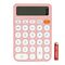 Calculator de birou cu 12 digits, DELI Fashion EM124, ALEGE CULOAREA: Roz - 2Papet