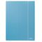 Mapa A4 din carton, cu elastic, ESSELTE Colour Breeze, ALEGE CULOAREA: Albastru - 2Papet