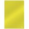 Mapa plastic cristal A4, deschidere in L, 150 microni, 25 buc/set, ESSELTE, ALEGE CULOAREA: Galben - 2Papet