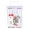 Set sketch marker cu 2 capete, uscare rapida, 24 culori/set, DELI Color Emotion - 2Papet