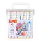 Set sketch marker cu 2 capete, uscare rapida, 48 culori/set, DELI Color Emotion - 5Papet