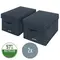 Cutie depozitare textila mica 285 x 190 x 160 mm, 2 buc/set, LEITZ Gri Carbune - 2Papet