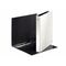 Caiet mecanic A4 cu 4 inele, 25 mm, LEITZ WOW Metalizat, ALEGE CULOAREA: Alb - 2Papet