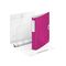 Caiet mecanic A4 cu 4 inele, 30 mm, LEITZ WOW Softclick, ALEGE CULOAREA: Roz - 2Papet