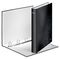 Caiet mecanic A4 cu 4 inele, 25 mm, LEITZ WOW Metalizat, ALEGE CULOAREA: Negru - 2Papet