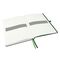 Caiet A6, coperta fina si elastic, 80 file, 100 gm/mp, LEITZ Complete Negru, ALEGE LINIATURA: Matematica - 4Papet