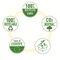 Biblioraft plastifiat negru, 8cm, deschidere 180 grade, LEITZ Recycle FSC - 5Papet