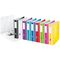 Biblioraft plastifiat 8.2cm, deschidere 180 grade, LEITZ WOW Active, ALEGE CULOAREA: Alb - Papet