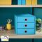 Suport documente birou 3 sertare, LEITZ Cosy Click&Store, ALEGE CULOAREA: Albastru - 3Papet