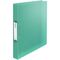 Caiet mecanic cu coperti flexibile A4, 2 inele, 34 mm, ESSELTE Colour Breeze, ALEGE CULOAREA: Verde - 2Papet