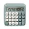 Calculator de birou cu 12 digits, DELI Retro M36, ALEGE CULOAREA: Verde - 2Papet