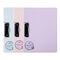 Clipboard dublu PP foam, A4 landscape, DELI Macarons, ALEGE CULOAREA: Mov - Papet