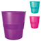 Cos de birou pentru hartie, 15L LEITZ WOW Metalizat, ALEGE CULOAREA: Turcoaz - Papet