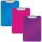 Clipboard simplu plastifiat, A4, LEITZ WOW Metalizat, ALEGE CULOAREA: Mov - Papet