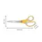 Foarfeca birou 20.5 cm, LEITZ Cosy, ALEGE CULOAREA: Galben - 3Papet