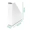Suport vertical A4 din plastic, doua culori, LEITZ WOW, ALEGE CULOAREA: Albastru - 5Papet