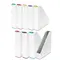 Suport vertical A4 din plastic, doua culori, LEITZ WOW, ALEGE CULOAREA: Turcoaz - Papet