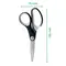 Foarfeca ergonomica 15 cm, alb-negru, LEITZ Titanium - 2Papet
