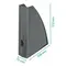 Suport vertical A4 din plastic, LEITZ WOW, ALEGE CULOAREA: Albastru - 3Papet