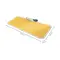 Tabla de sticla cu picioruse pentru birou, LEITZ Cosy, ALEGE CULOAREA: Galben - 3Papet