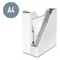 Suport vertical A4 din plastic, doua culori, LEITZ WOW, ALEGE CULOAREA: Turcoaz - 3Papet