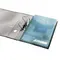 Mapa plastic A4 cu perforatii si burduf 2 cm, 3 buc/set, LEITZ Combifile Jumbo Albastru - 3Papet