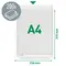 File protectie cu burduf 170 microni, 10 buc/set, A4, LEITZ Jumbo - 3Papet