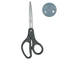 Foarfeca ergonomica 20.5 cm, gri, LEITZ Titanium - Papet