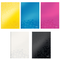 Caiet A4 dictando cu coperta carton, 80 file, 90g/mp, LEITZ WOW, ALEGE CULOAREA: Roz - Papet