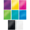 Caiet A4 cu spirala, dictando, coperta plastic PP, 80 file, 80g/mp, LEITZ WOW, ALEGE CULOAREA: Negru - Papet