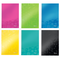 Caiet A5 dictando, coperta carton, 80 file, 90g/mp, LEITZ WOW, ALEGE CULOAREA: Turcoaz - Papet