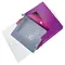 Mapa plastic A4 cu elastic si burduf 30 mm, LEITZ WOW Jumbo, ALEGE CULOAREA: Mov - 3Papet