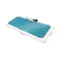 Tabla de sticla cu picioruse pentru birou, LEITZ Cosy, ALEGE CULOAREA: Albastru - 3Papet