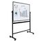 Whiteboard mobil cu 2 fete cu rama aluminiu, 90 x 150 cm, DELI - 3Papet