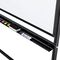 Whiteboard mobil cu 2 fete cu rama aluminiu, 90 x 120 cm, DELI - 2Papet
