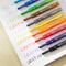 Creioane colorate cerate retractabile DELI, 24 culori/set - 2Papet
