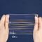 Pungi cu fermoar ziplock, 190 x 140 mm, DELI, 100 buc/set - 3Papet