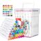 Set sketch marker cu 2 capete, uscare rapida, 36 culori/set, DELI Color Emotion - Papet
