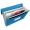Mapa A4 extensibila cu 6 compartimente, ESSELTE Vivida, ALEGE CULOAREA: Albastru - 3Papet