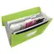 Mapa A4 extensibila cu 6 compartimente, ESSELTE Vivida, ALEGE CULOAREA: Verde - 3Papet
