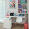 Suport documente birou 4 sertare, ESSELTE Colour Breeze, ALEGE CULOAREA: Coral - 4Papet