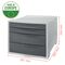 Suport documente birou 4 sertare, ESSELTE Colour Breeze, ALEGE CULOAREA: Coral - 3Papet