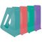 Suport vertical A4 din plastic, ESSELTE Colour Breeze, ALEGE CULOAREA: Albastru - Papet